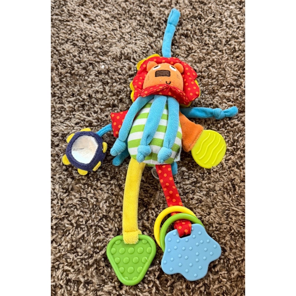 Mamas & Papas Jangly Plush Lion Activity Toy
